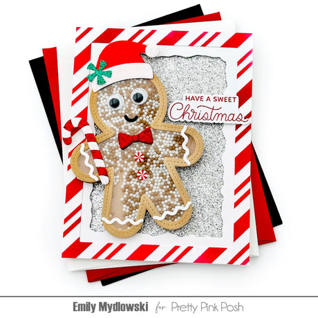Pretty Pink Posh Gingerbread Shaker