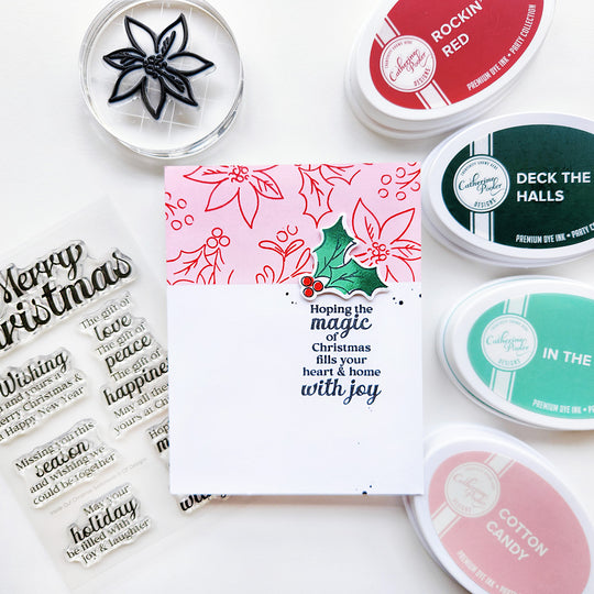 Catherine Pooler Inside Out Christmas Sentiments Stamp Set