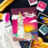 Pinkfresh Studio Guiding Light Stamp Die & Stencil Bundle