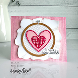 Honey Bee Stamps Lovely Layers: Circle Embroidery Hoop - Honey Cuts