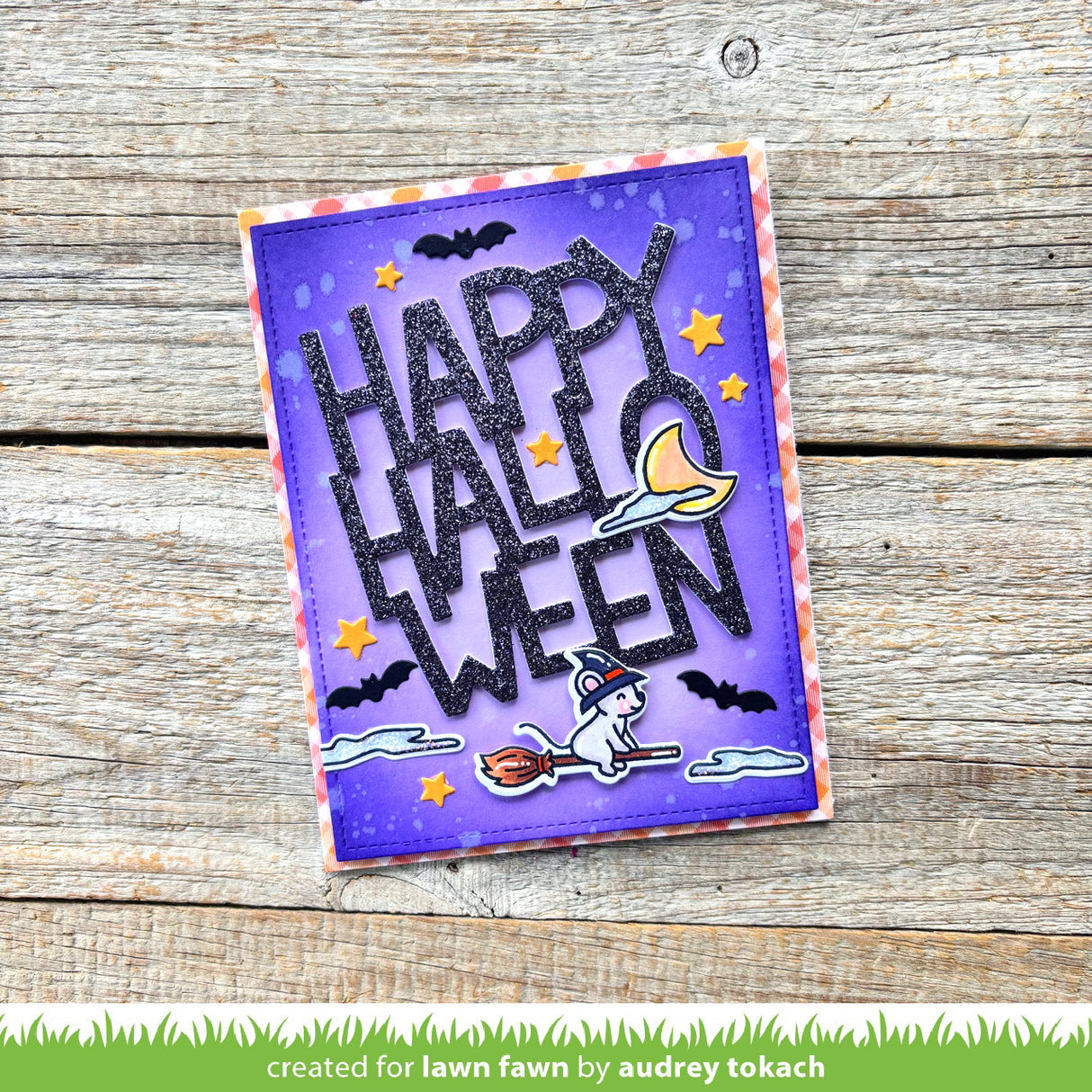Lawn Fawn halloween mice Stamp
