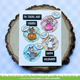 Lawn Fawn halloween mice Stamp