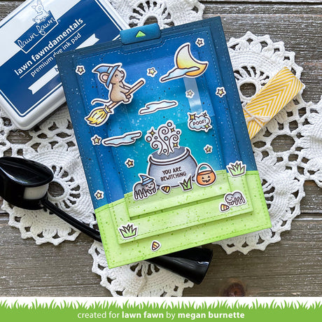 Lawn Fawn halloween mice Stamp
