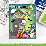 Lawn Fawn halloween mice Stamp