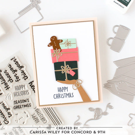 Concord & 9th Handmade Holiday Stamp & Die Set Bundle