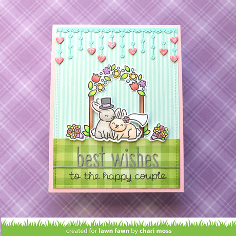 Lawn Fawn Happy Couples Stamp and Die Set Bundle
