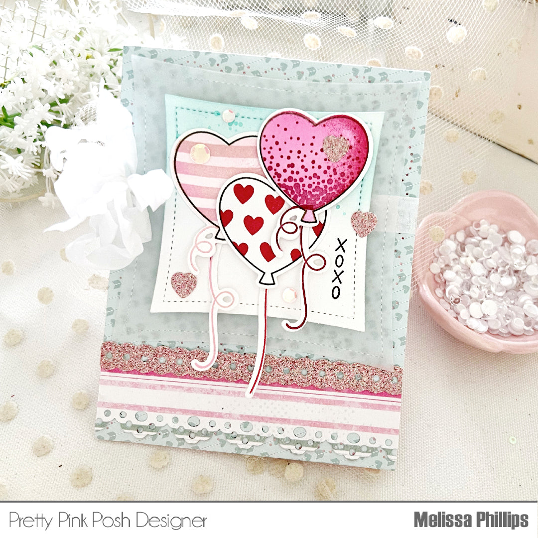 Pretty Pink Posh Heart Balloons Bundle