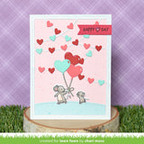 Lawn Fawn Heart Garland Backdrop Die