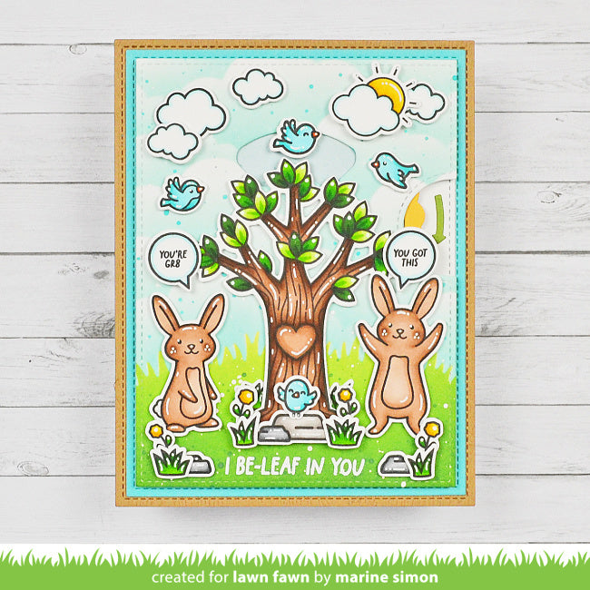 Lawn Fawn Heart Tree Bundle