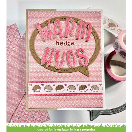 Lawn Fawn Hedgehugs Washi Tape