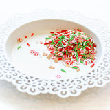 Pretty Pink Posh Holiday Gingerbread Clay Confetti