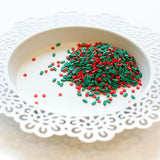 Pretty Pink Posh Holly Berries Clay Confetti