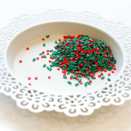 Pretty Pink Posh Holly Berries Clay Confetti