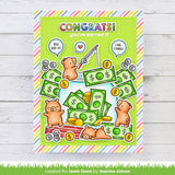 Lawn Fawn How You Bean? Money Add-on Stamp and Die Set Bundle