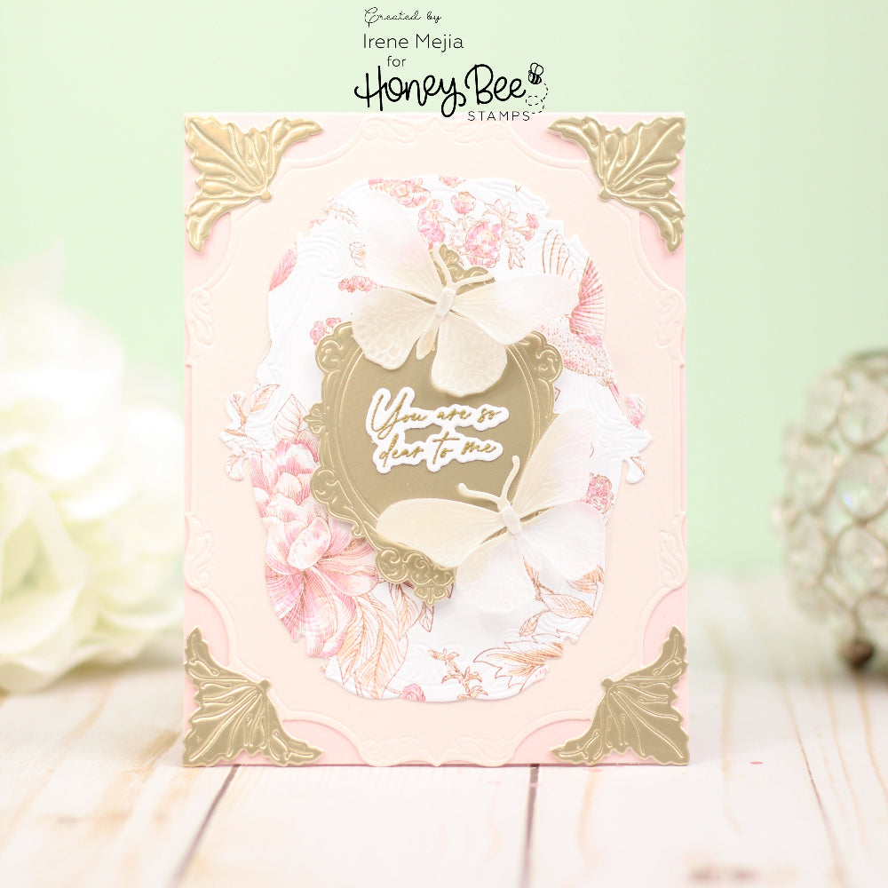 Honey Bee Stamps Antique Layering Frames Honey Cuts