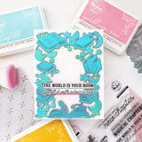 Pinkfresh Studio Petal Trellis coverplate die