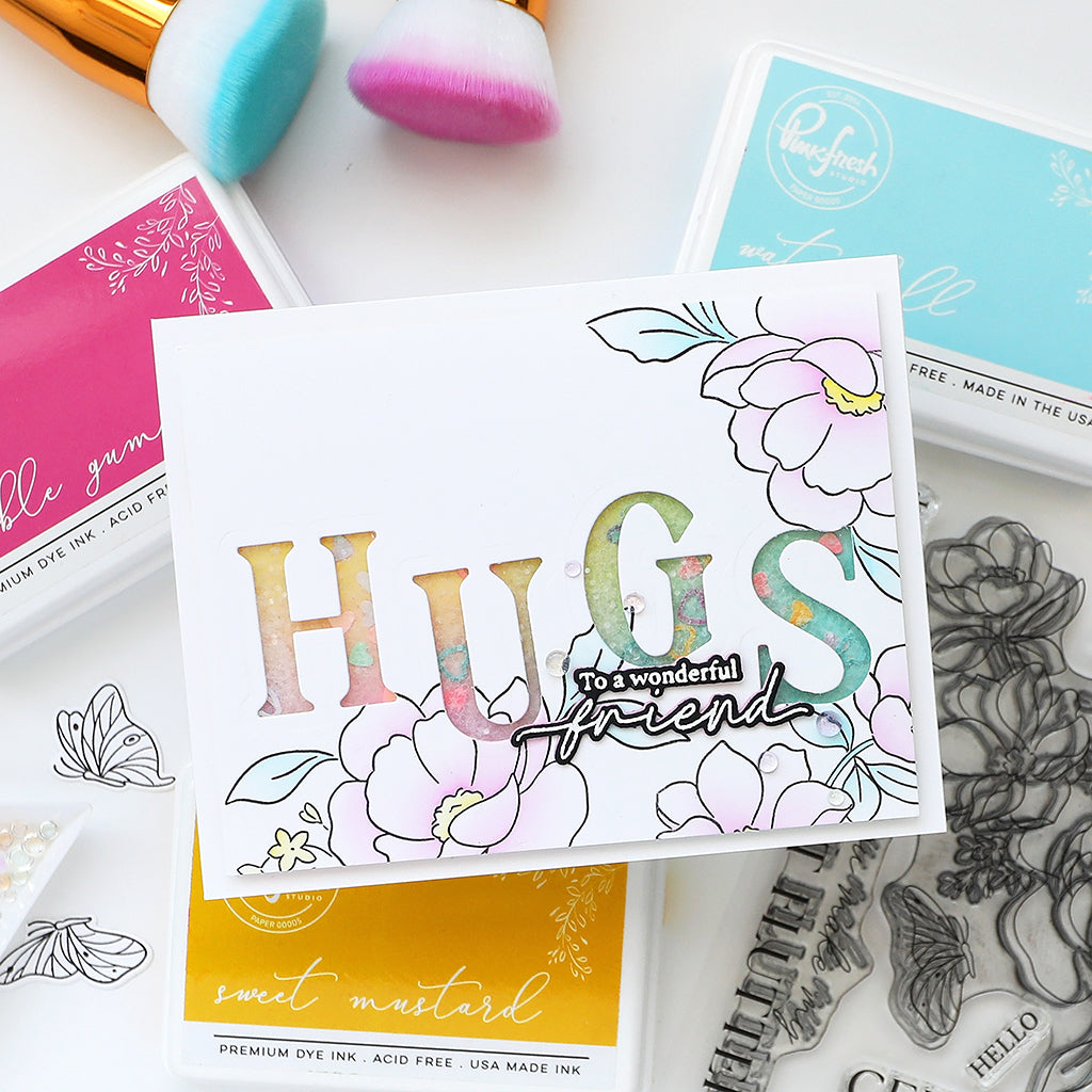 Pinkfresh Studio Jody Uppercase Alpha Die