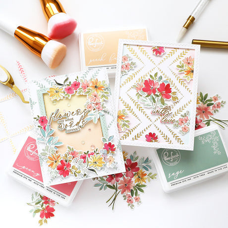 Pinkfresh Studio Essentials: Double Stitched Rectangles Die
