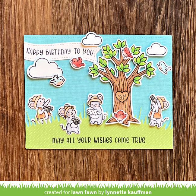 Lawn Fawn Heart Tree Bundle