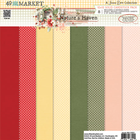 49 and Market Nature’s Haven – 12 x12 Solids Collection Pack