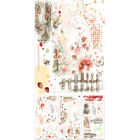 49 and Market Nature’s Haven 6×12 Rub-on Transfer Set