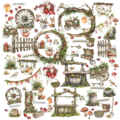 49 and Market Nature’s Haven Laser Cut Element Set