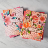 Pinkfresh Studio Butterflies in Bloom Stamp, Die, Stencil & Press Plate Bundle