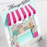 Pinkfresh Studio Petal Trellis coverplate die