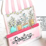 Pinkfresh Studio Petal Trellis coverplate die