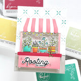 Pinkfresh Studio Petal Trellis coverplate die