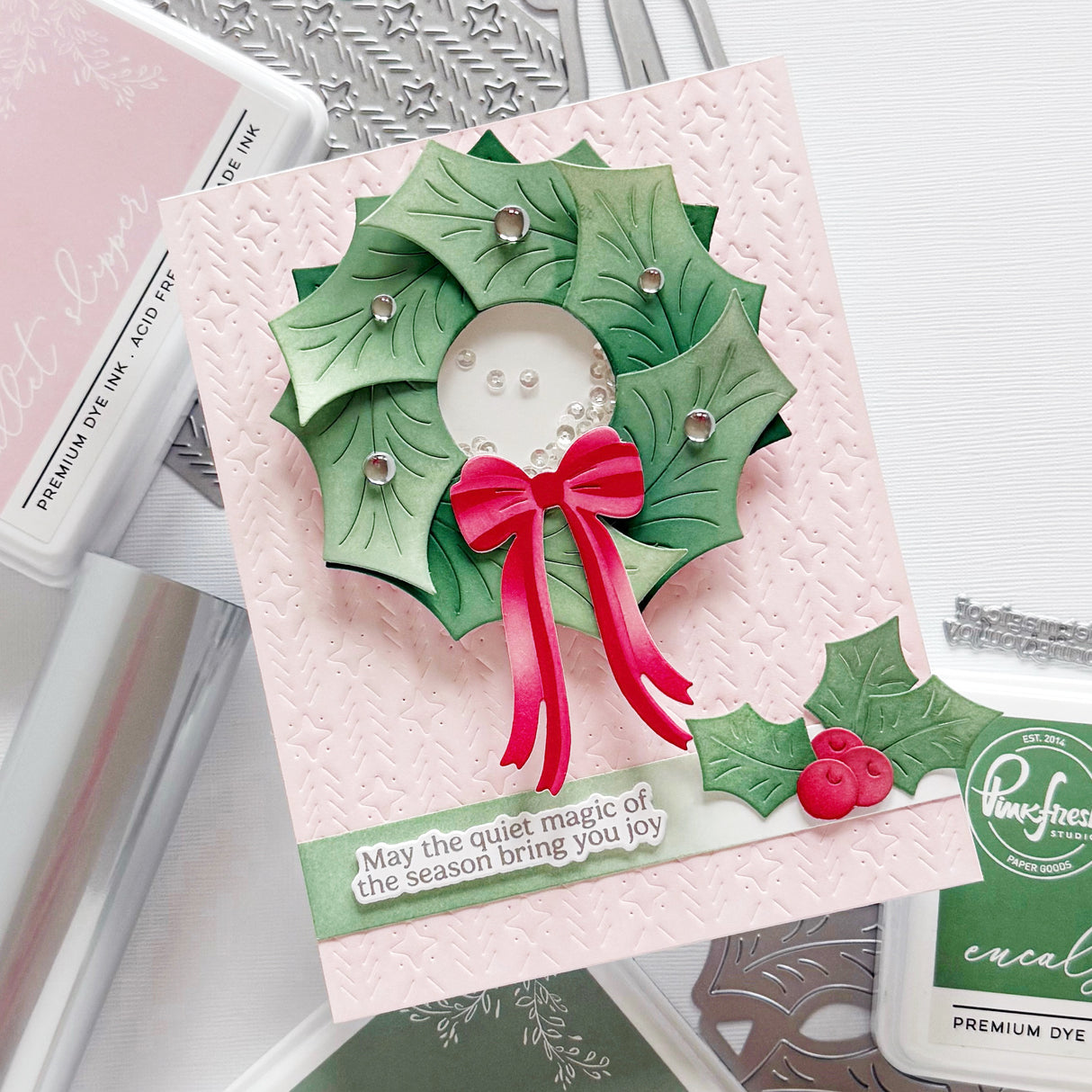 Pinkfresh Studio Timeless Tidings die