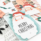 Concord & 9th Jolly St. Nick Stamp Set (4 x 6)
