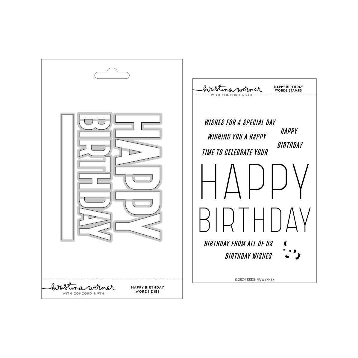 Concord & 9th Happy Birthday Words Bundle