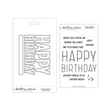 Concord & 9th Happy Birthday Words Bundle