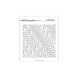 Concord & 9th Wavy Lines Background Stamp