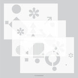 Concord & 9th Geo Mod Stencil Pack