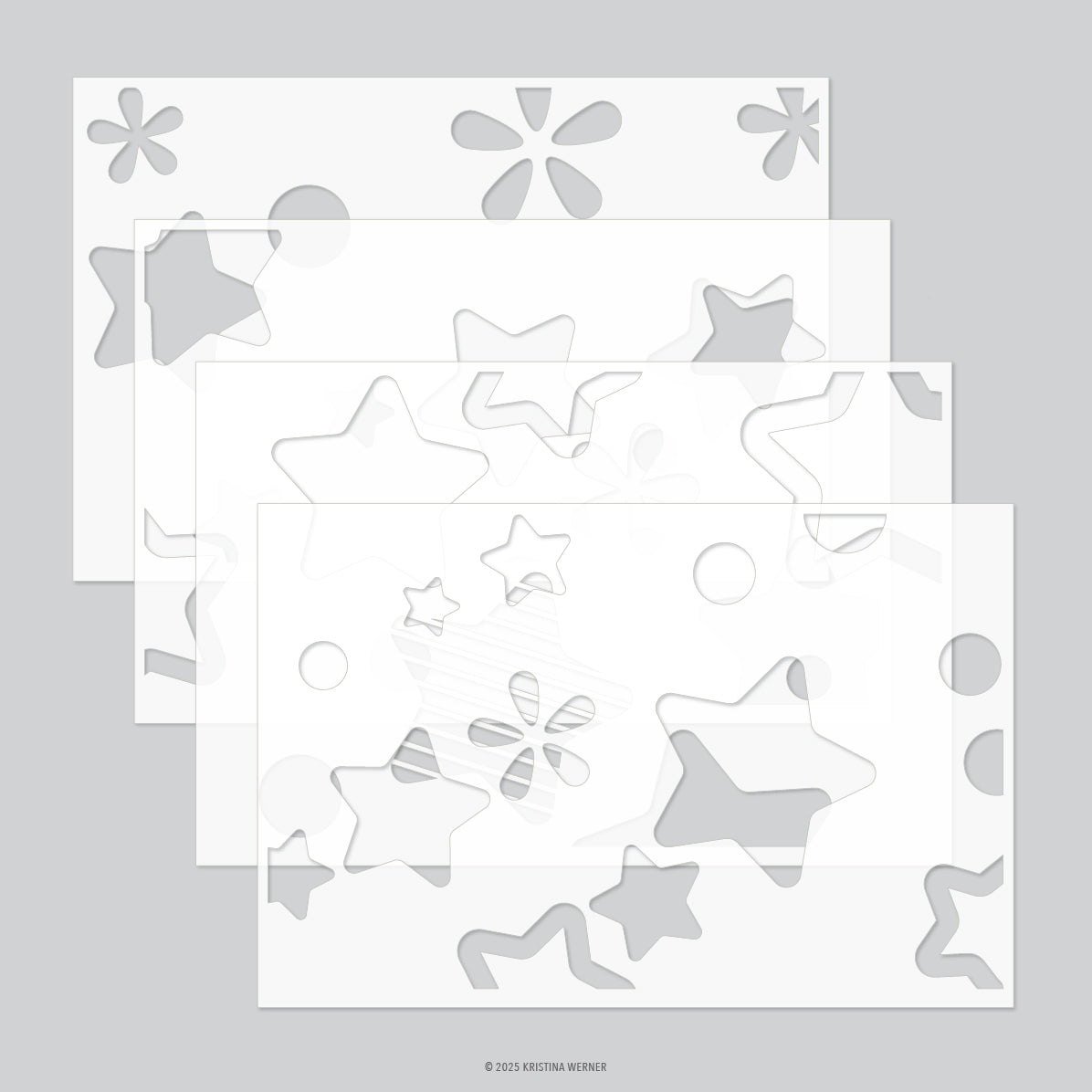 Concord & 9th Little Star Stencil Pack