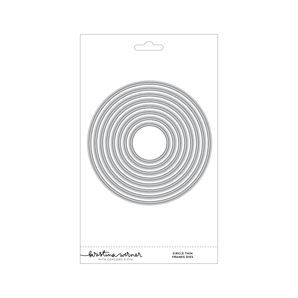 Concord & 9th Kristina Werner Circle Thin Frames Dies