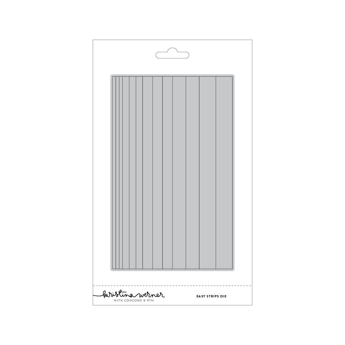 Concord & 9th Kristina Werner Easy Strips Die