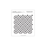 Concord & 9th Deco Star Easy Repeat Background Stamp (6 x 6)