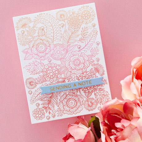 Spellbinders Kaleidoscope Flowers Press Plate - Kaleidoscope Arch Collection