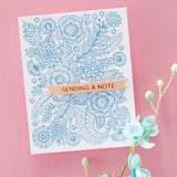 Spellbinders Kaleidoscope Flowers Press Plate - Kaleidoscope Arch Collection