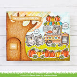 Lawn Fawn knock knock, who's there? tree add-on