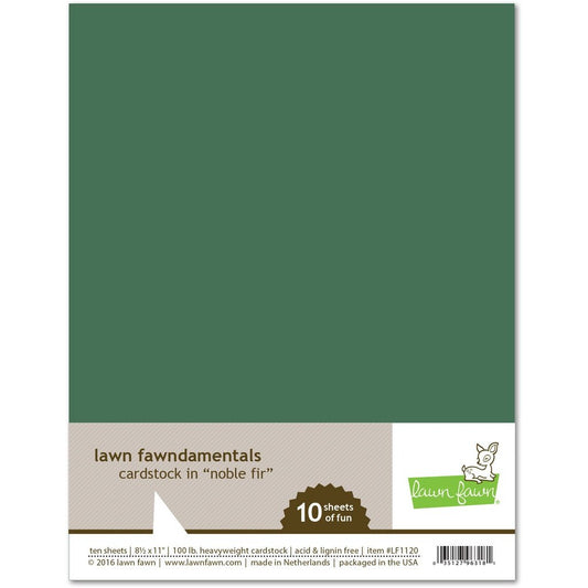 Lawn Fawn Noble Fir Cardstock