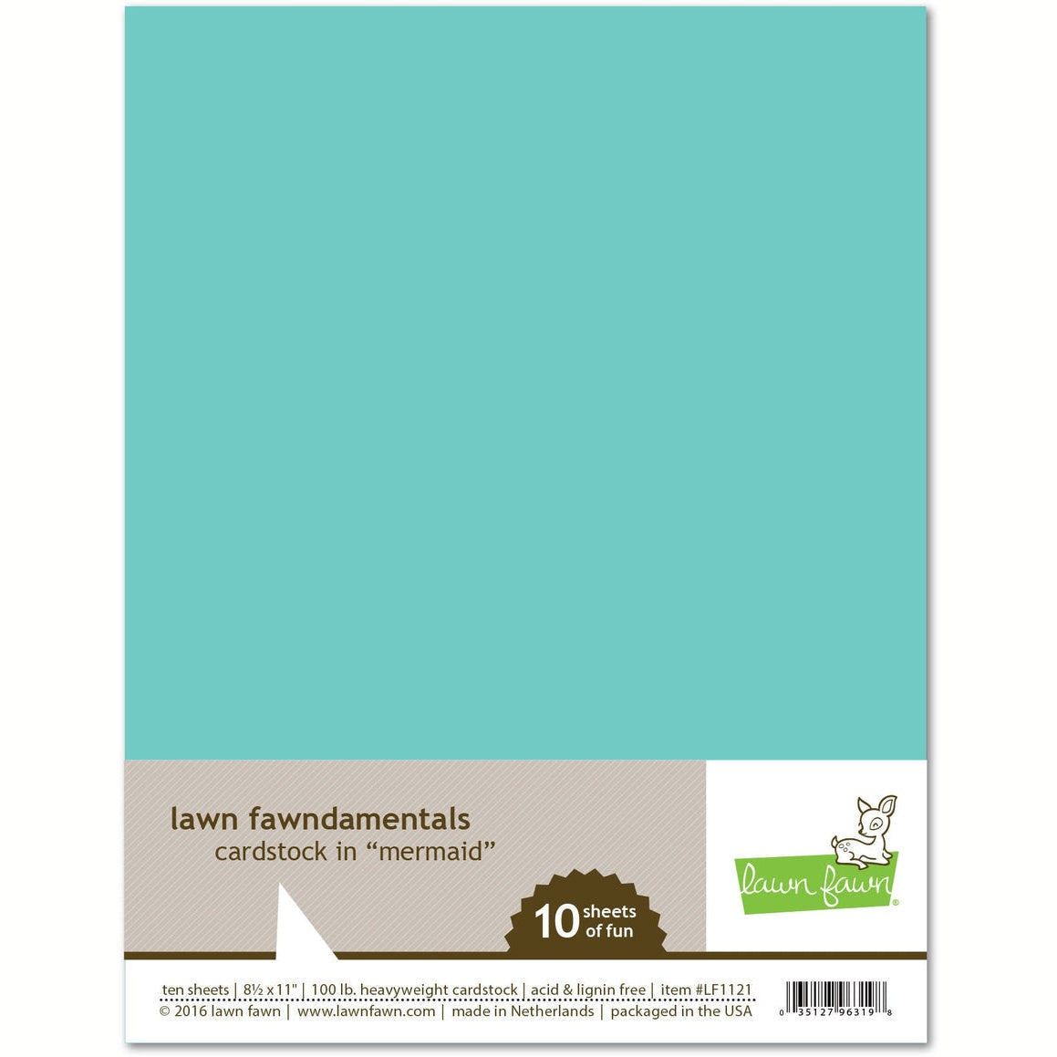 Lawn Fawn Mermaid Cardstock