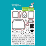 Lawn Fawn Let's Toast Stamp and Die Set Bundle