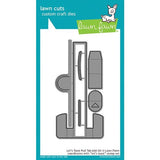 Lawn Fawn Let's Toast Pull Tab Add-on Die Set