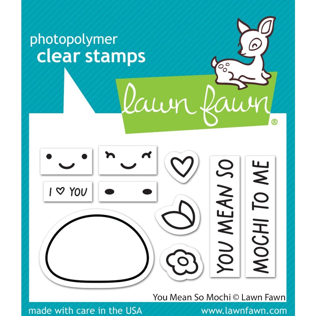 Lawn Fawn You Mean so Mochi Stamp Set