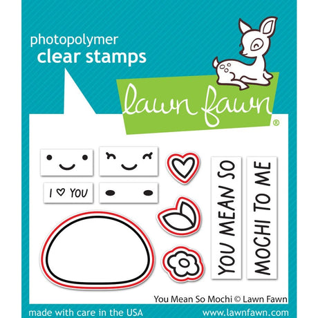 Lawn Fawn You Mean so Mochi Lawn Cuts