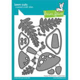 Lawn Fawn Happy Mushrooms Die Set